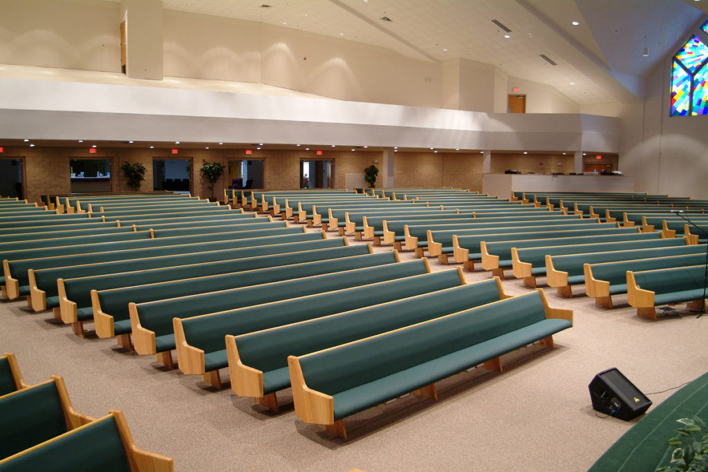 church pew project