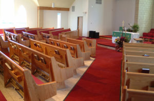 church pew project